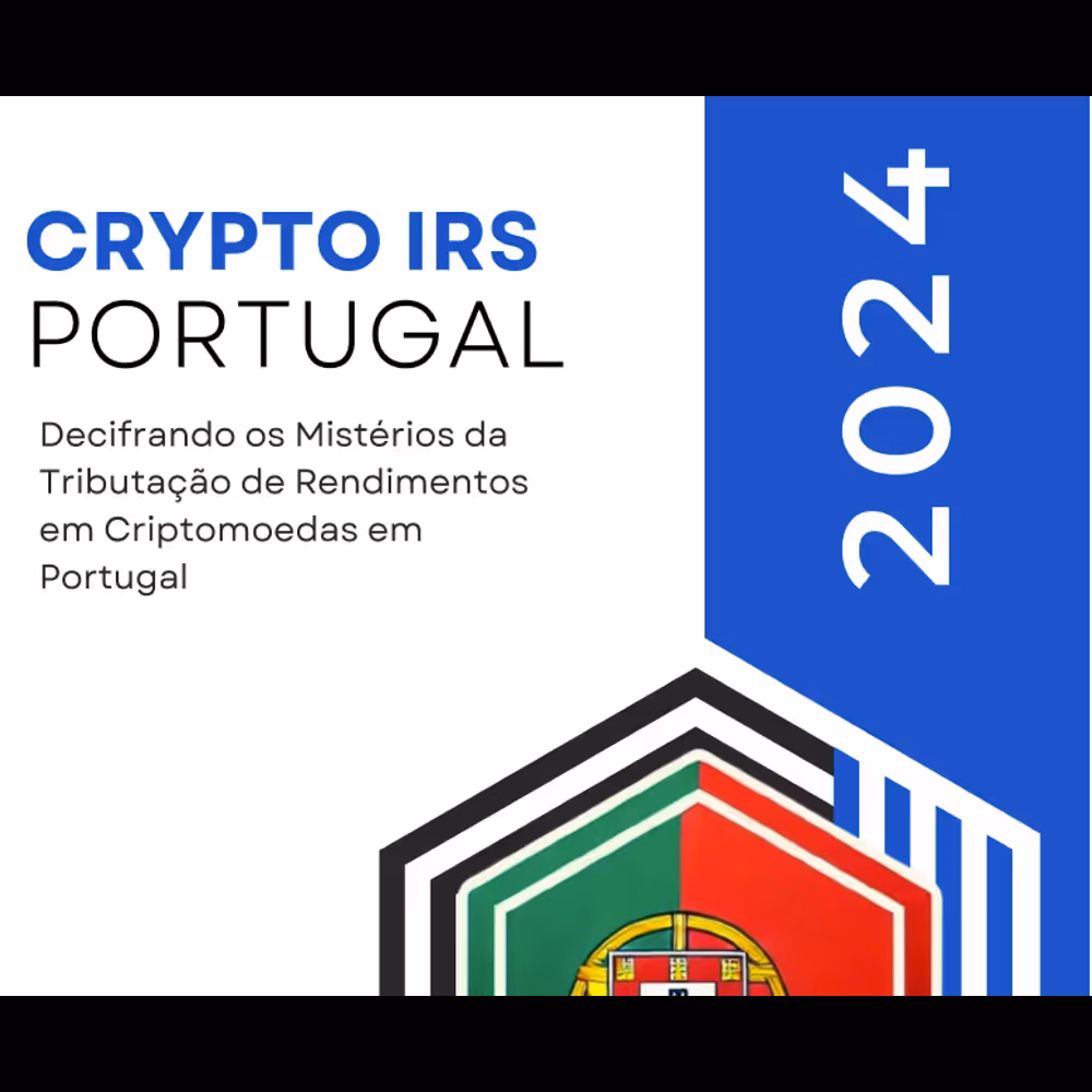 Crypto IRS Portugal 2024 — E-Book cover